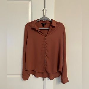 forever 21 pink blouse